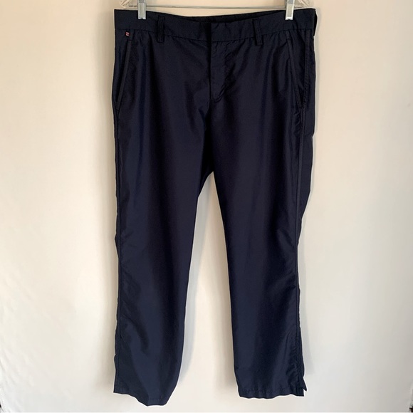 J. Lindeberg ~ Men’s Troyan Micro Twill Navy Regular Fit Golf Pants - Picture 1 of 12